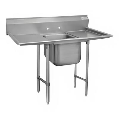 Advance Tabco 93-21-20-24RL 70" 1 Compartment Sink w/ 20"L x 20"W Bowl, 12" Deep, Stainless Steel