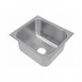 Advance Tabco CO1014A10RE Smart Series Weld" Sink Bowl for Under Mount, 10x14x10", 18-ga 304-Stainless