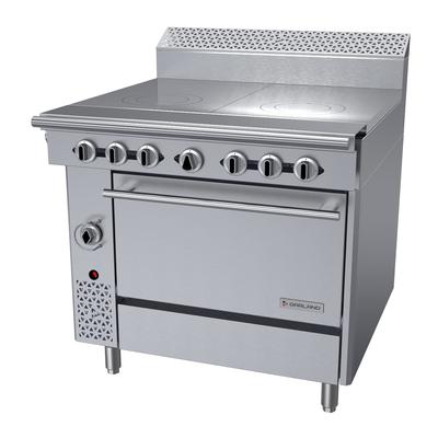Garland C36-10R Cuisine 36" Commercial Gas Range w/ (2) Hot Tops & Standard Oven, Natural Gas, Stainless Steel, Gas Type: NG