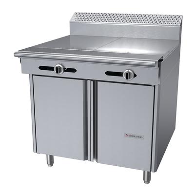 Garland C36-9S 36" Commercial Gas Range w/ (2) Hot Tops & Storage Base, Natural Gas, Stainless Steel, Gas Type: NG