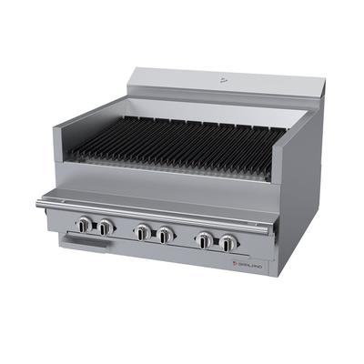 Garland C36-NRM LP 36" Commercial Gas Range Charbroiler - Modular, Liquid Propane, Stainless Steel, Gas Type: LP