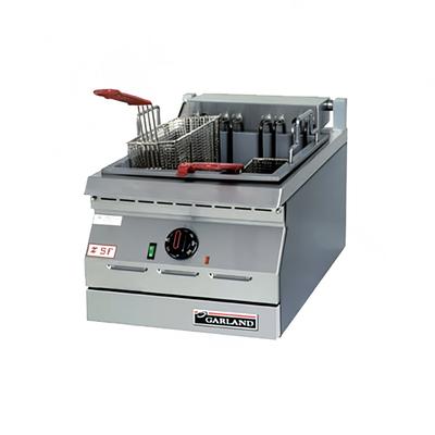 Garland ED-15F 240/3 Countertop Commercial Electric Fryer - 15-lb Vat, 240v/3ph, Stainless Steel