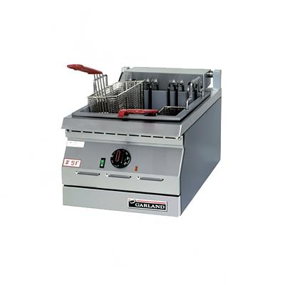 Garland ED-15SF 208/3 Countertop Commercial Electric Fryer - 15-lb Vat, 208v/3ph, Stainless Steel