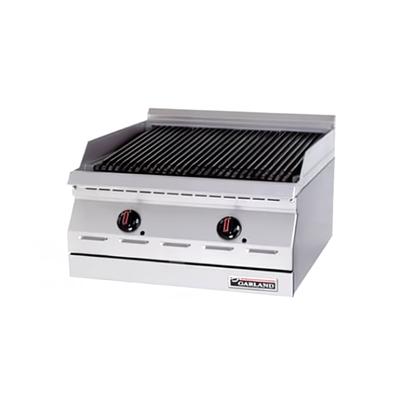 Garland GD-18RBFF LP 18" Countertop Charbroiler w/ High Lo Valve Control & Piezo Spark Ignition, Liquid Propane, Stainless Steel, Gas Type: LP