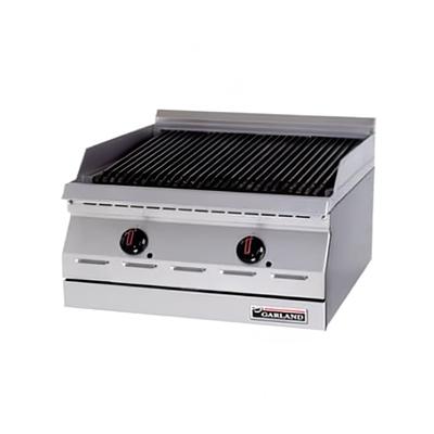 Garland GD-36RB NG Countertop Designer Series Charbroiler, 36"W, Cast Iron, Natural Gas, Stainless Steel, Gas Type: NG