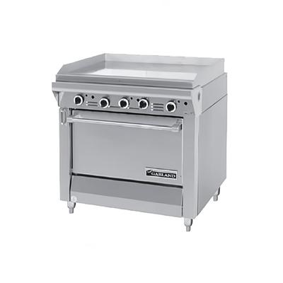 Garland M48T 34" Commercial Gas Range w/ Full Griddle & Storage Base, Liquid Proane, Stainless Steel, Gas Type: LP