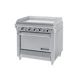 Garland MST47R-E Master Series 34" Commercial Gas Range w/ Griddle & Standard Oven, Liquid Propane, Stainless Steel, Gas Type: LP