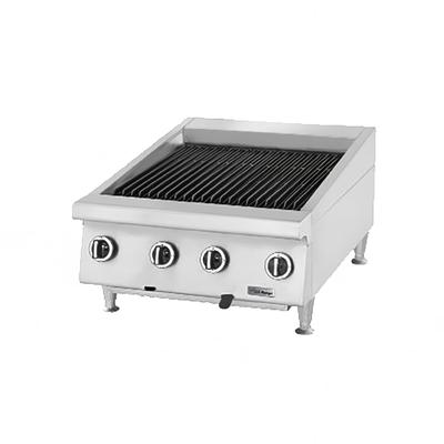 Garland UTBG36-NR36 LP 36" Countertop Charbroiler w/ Cast Iron Grates - Manual Controls, Liquid Propane, Stainless Steel, Gas Type: LP