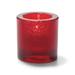 Hollowick 5140RJ Tealight Lamp for HD8 2 3/4 x 2 7/8", Glass, Ruby Jewel, Red