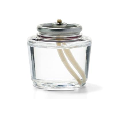 Hollowick HD15 Disposable Fuel Cell, Liquid Votive, 15 hr, Clear, Plastic, 96/Case, 15-hr. Burn Time, Clear Plastic