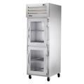 True STG1R-2HG-HC Spec Series 27 1/2" 1 Section Reach In Refrigerator, (2) Right Hinge Glass Doors, 115v, Silver | True Refrigeration