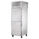 True STG1RPT-2HS-1G-HC Spec Series 27 1/2" 1 Section Pass Thru Refrigerator, (1) Glass Door, (2) Solid Doors, Right Hinge, 115v, Silver | True Refrigeration