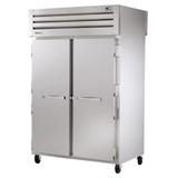 True STR2F-2S-HC Spec Series 52" 2 Section Reach In Freezer, (2) Solid Doors, 115v, Silver | True Refrigeration