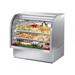 True TCGG-48-S-HC-LD 48-1/4" Full Service Deli Case w/ Curved Glass - (3) Levels, 115v, Stainless Steel Exterior, Silver | True Refrigeration