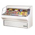 True THAC-60-HC-LD 60" Horizontal Open Air Cooler w/ (3) Levels, 115v, White | True Refrigeration