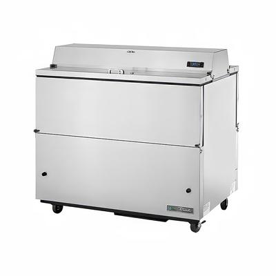 True TMC-49-S-DS-SS-HC Milk Cooler w/ Top & Side Access - (768) Half Pint Carton Capacity, 115v, Stainless Steel | True Refrigeration