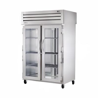 True STR2HPT-2G-2S Full Height Insulated Mobile Heated Cabinet w/ (6) Pan Capacity, 208-240v, Stainless Steel | True Refrigeration