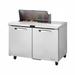 True TSSU-48-08-HC~SPEC3 Spec Series 48" Sandwich/Salad Prep Table w/ Refrigerated Base, 115v, Stainless Steel | True Refrigeration