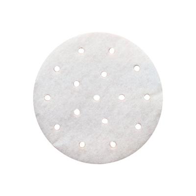 Globe PATTYPAPER5 5" Round Waxed Paper Dividers, Perforated, 5000/Pack, White