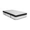 Flash Furniture CL-BT33PM-R12M-T-GG Twin Size Spring Mattress w/ Memory Foam Padding - 12"H, White, 12 in