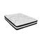 Flash Furniture CL-E230P-R-Q-10-GG Queen Size Spring Mattress w/ High Density Foam Padding - 10"H, White, 10 in