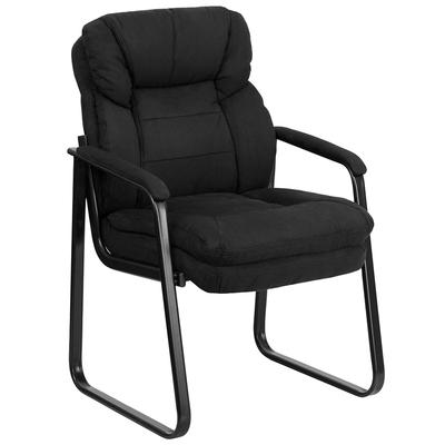 Flash Furniture GO-1156-BK-GG Side Chair - Black M...