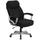 Flash Furniture GO-1850-1-FAB-GG Hercules Swivel Big &amp; Tall Office Chair w/ High Back - Black Polyester Upholstery