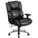 Flash Furniture GO-2149-LEA-GG Hercules Swivel Big & Tall Office Chair w/ High Back - Black LeatherSoft Upholstery