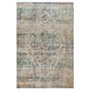 Flash Furniture RC-RG19-016-57-GG Rectangular Old English Style Area Rug - 5' x 7', Polyester, Blue