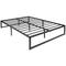 Flash Furniture XU-BD10001-F-GG Full Size Platform Bed Frame w/ Slat Supports - Steel, Black