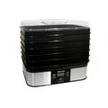 Weston 75-0401-W 6 Tray Food Dehydrator w/ Digital Thermostat - Plastic, 120v, Black