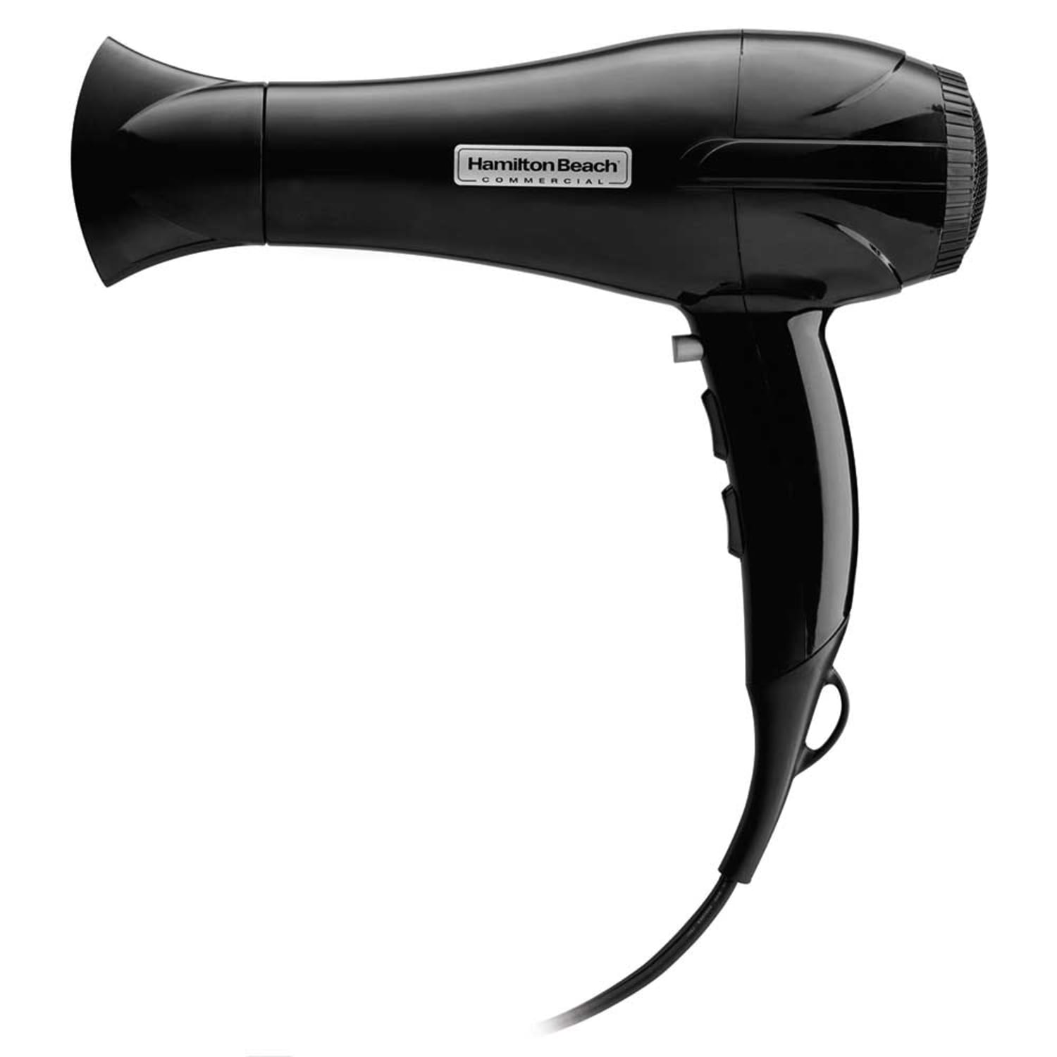 Hamilton Beach HHD620 Full-Size Hair Dryer w/ Cool-Shot Button - 3 Heat Settings & 3 Speed Settings, Black