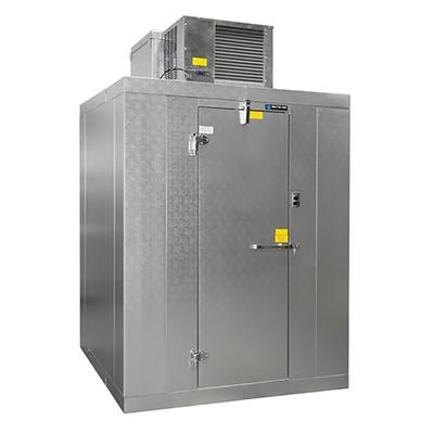 Master-Bilt QODF87814-C RH 8' x 14' Outdoor Walk-In Freezer w/ Top-Mounted Compressor - Floor