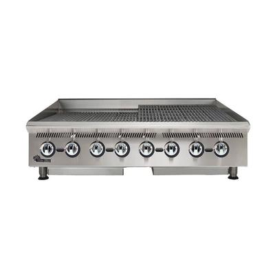 Star 8148RCBB Ultra-Max 48" Charbroiler w/ Manual Controls & Steel Radiants, 160000 BTU, Convertible, Stainless Steel, Gas Type: Convertible