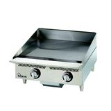 Star 824MA Ultra-Max 24" Gas Commercial Griddle w/ Manual Controls - 1" Steel Plate, Natural Gas, Stainless Steel, Gas Type: NG