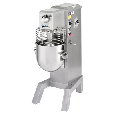 Univex SRM40+ 40 qt Planetary Commercial Mixer - Floor Model, 1 hp, 115v, Gray