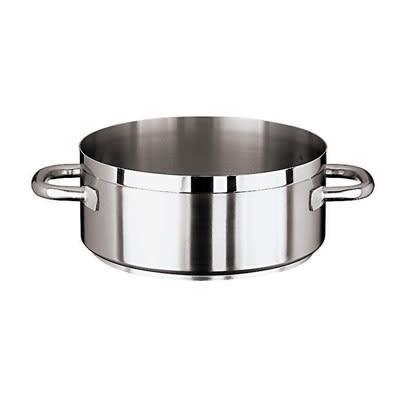 Paderno 11109-32 10 1/2 qt Stainless Steel Braising Pot, Silver