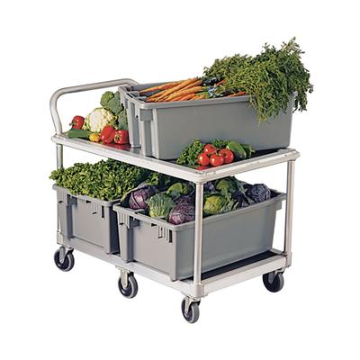 New Age 1410 Wet Produce Cart w/ 1000 lb Capacity