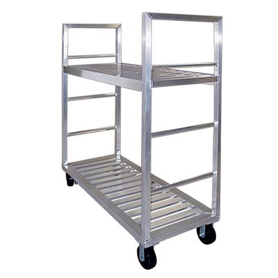 New Age 1431 2000 lb Platform Truck - 58"L x 27"W, Silver