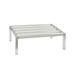 New Age 6009 48" Stationary Dunnage Rack w/ 2000 lb Capacity, Aluminum, 2, 000-lb. Capacity, Silver