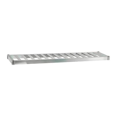 New Age 95410 Keg Shelf w/ (4) Keg Capacity, 72" x 18" x 3", Aluminum, Silver