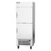 Beverage Air HBR27HC-1-HS 30" 1 Section Reach In Refrigerator, (2) Right Hinge Solid Doors, 115v, Bottom-Mount Refrigeration, Silver