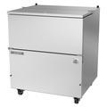 Beverage Air SM34HC-S Milk Cooler w/ Top & Side Access - (512) Half Pint Carton Capacity, 115v, 8 Milk Crate Capacity, Stainless Steel