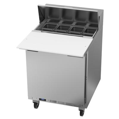 Beverage Air SPE27HC-C-B 27" Sandwich/Salad Prep Table w/ Refrigerated Base, 115v, Stainless Steel