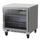 Beverage Air UCF32AHC-25 Hydrocarbon Series 32"W Undercounter Freezer w/ (1) Section & (1) Door, 115v, Silver