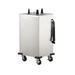 Lakeside 6108 22 1/2" Heated Mobile Dish Dispenser w/ (1) Column - Stainless, 120v, Silver