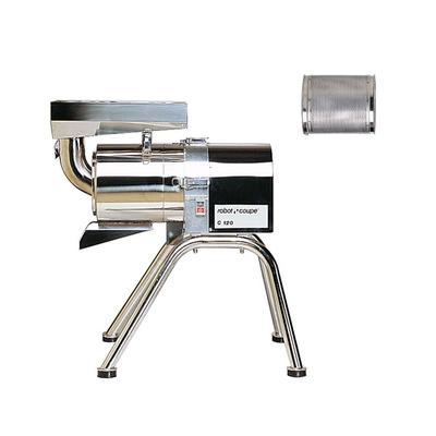 Robot Coupe C120A Pulp Extractor & Automatic Sieve, 275 lbs Per Hour, 220V/60/3 ph, Silver