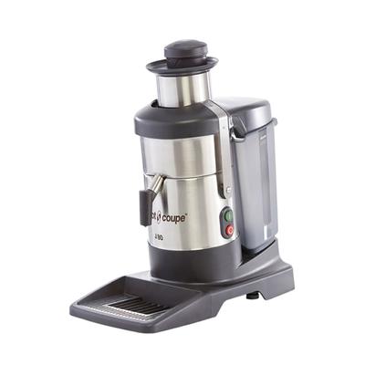 Robot Coupe J80BUFFET Tabletop Centrifugal Juicer w/ 6 7/8 qt Waste Container, 120v, Silver