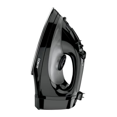 Conair Hospitality WCI306RBK Steam Iron w/ Retractable Cord - Adjustable Temperature Control, Black, 120v