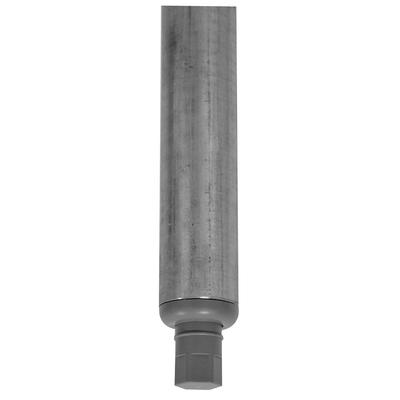 Advance Tabco K-497A Replacement Galvanized Leg - Plastic Bullet Foot for 400 , 600 Series Sinks